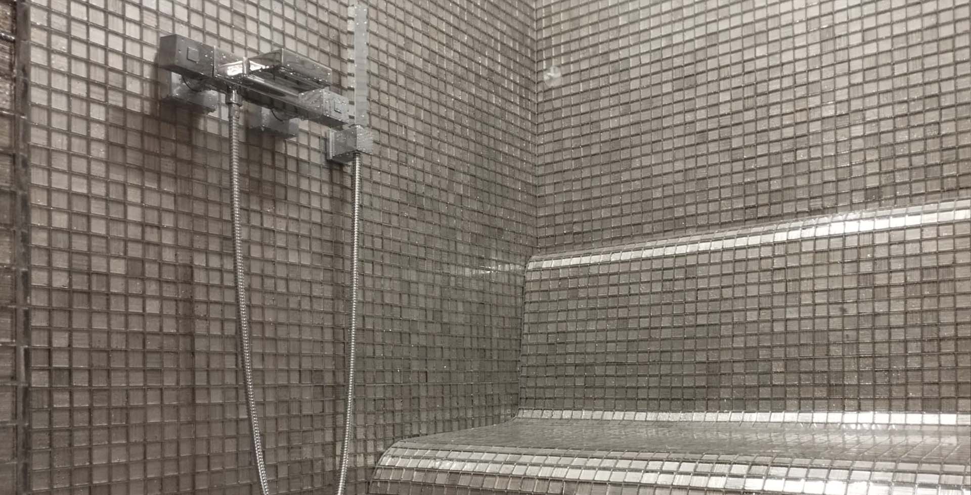 Indulge in luxury with our Abu Dhabi steam room design – available for purchase at an affordable cost.
